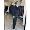 Misswhence Paçası Parça ve Büzdürme Detaylı Rahat Chanel Keten Pantolon 39117K