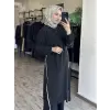 Misswhence Fermuar Detaylı Maxi Boy Cupra İpek Tunik 39031