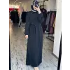 Misswhence Drape Detaylı Cupra İpek Elbise 39833