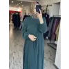 Misswhence Drape Detaylı Cupra İpek Elbise 39833