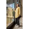 Misswhence Paçası Parça ve Büzdürme Detaylı Rahat Pantolon 39117