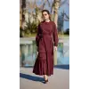 Misswhence Fermuarlı ve Spor Dikişli Elbise 39807