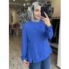 Misswhence Dikiş Detaylı Modal Penye Bluz 39028