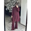 Misswhence Dikiş Detaylı Modal Penye Tunik 39030
