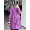 Misswhence Dikiş Detaylı Modal Penye Tunik 39030