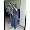 Kahma  Keten Ceket Pantolon Takım