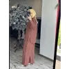 Clande Deniz Kabuğu Süslemeli Keten Gömlek Pantolon Takım