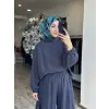 Qoos Store  Sasha Bluz Şalvar Pantolon Takım