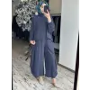 Qoos Store  Sasha Bluz Şalvar Pantolon Takım