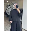 Qoos Store  Sasha Bluz Şalvar Pantolon Takım