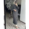 Qooq Store Gömlek Yaka Rüzgarlık Detaylı Arsen Kimono