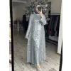 Zems Payet Detaylı Şık Elbise 2853
