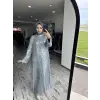 Zems Payet Detaylı Şık Elbise 2853