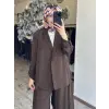 Kahma Tensel Ceket Şalvar Pantolon Takım