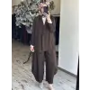 Kahma Tensel Ceket Şalvar Pantolon Takım