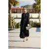 Misswhence Fırfır Detaylı Chanel Keten Pardesü 39508