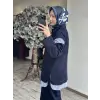 Ghisa Kot Görünümlü Çizgli Kombinli Kap Pantolon Takım G9136