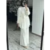 SENNA Veluna Taş Baskılı Şık Tunik Pantolon Takım SD2622005