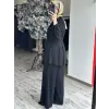 SENNA Veluna Taş Baskılı Şık Tunik Pantolon Takım SD2622005