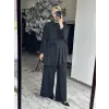 SENNA Veluna Taş Baskılı Şık Tunik Pantolon Takım SD2622005