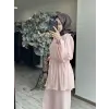 SENNA Veluna Taş Baskılı Şık Tunik Pantolon Takım SD2622005