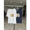 Kayra Önü Baskılı Pamuklı T-Shirt KATSH02