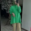 QooQ Store Yarasa Kol Gömlek 26SS233