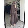 Qoos Store  Sasha Bluz Şalvar Pantolon Takım