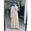 Kahma Kraşlı Gömlek Pantolon Takım