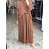 Kahma Kraşlı Gömlek Pantolon Takım