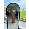 Kahma Kraşlı Gömlek Pantolon Takım