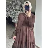 Misswhence Yelekli Dikiş Ve Brode Detaylı Elbise 39834