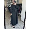 Misswhence Fırfır Detaylı Chanel Keten Pardesü 39508