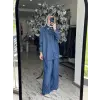 Kahma Tensel Kot Tunik Pantolon Takım