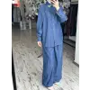Kahma Tensel Kot Tunik Pantolon Takım