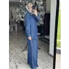 Kahma Tensel Kot Tunik Pantolon Takım