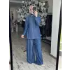 Kahma Tensel Kot Tunik Pantolon Takım