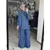 Kahma Tensel Kot Tunik Pantolon Takım