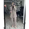 Almarwah Keten Ceket Pantolon Takım 202980