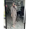 Almarwah Keten Ceket Pantolon Takım 202980