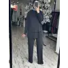 Qupra Petek Dokulu 3 lü Tunik İçlik Pantolon Takım WAD1298