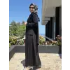 SENNA Blush Asimetrik Detaylı Şık Tunik Pantolon Takım SD267004