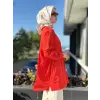Tığ Triko Kolu Drape Detaylı Modal Tunik TNK4053