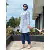 Kayra Nakış Ve Kemer Detaylı Gömlek KA21063