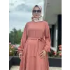 Misswhence Parça Detaylı Viscon Tencel Elbise 39844