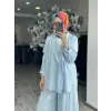Kahma Tensel Ceket Şalvar Pantolon Takım