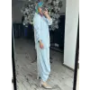 Kahma Tensel Ceket Şalvar Pantolon Takım