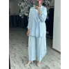 Kahma Tensel Ceket Şalvar Pantolon Takım