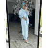 Kahma Tensel Ceket Şalvar Pantolon Takım