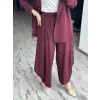 Kahma Tensel Ceket Şalvar Pantolon Takım
